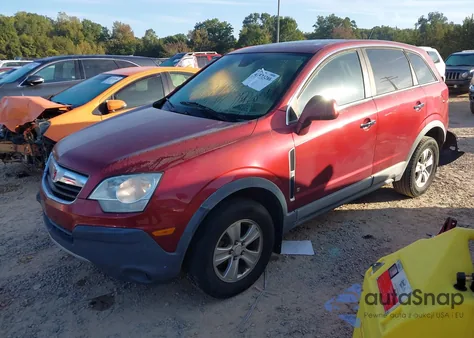 2008 Saturn Vue 4-Cyl Xe from USA, damaged, VIN 3GSCL33P08S720647